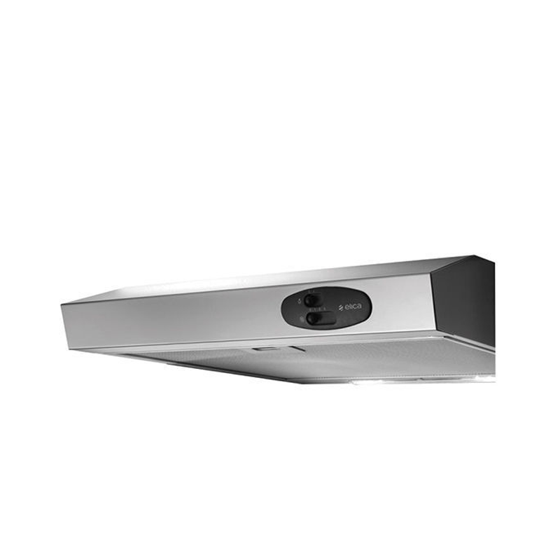 Elica F/60 60 cm Silver Flat Cooker Hood