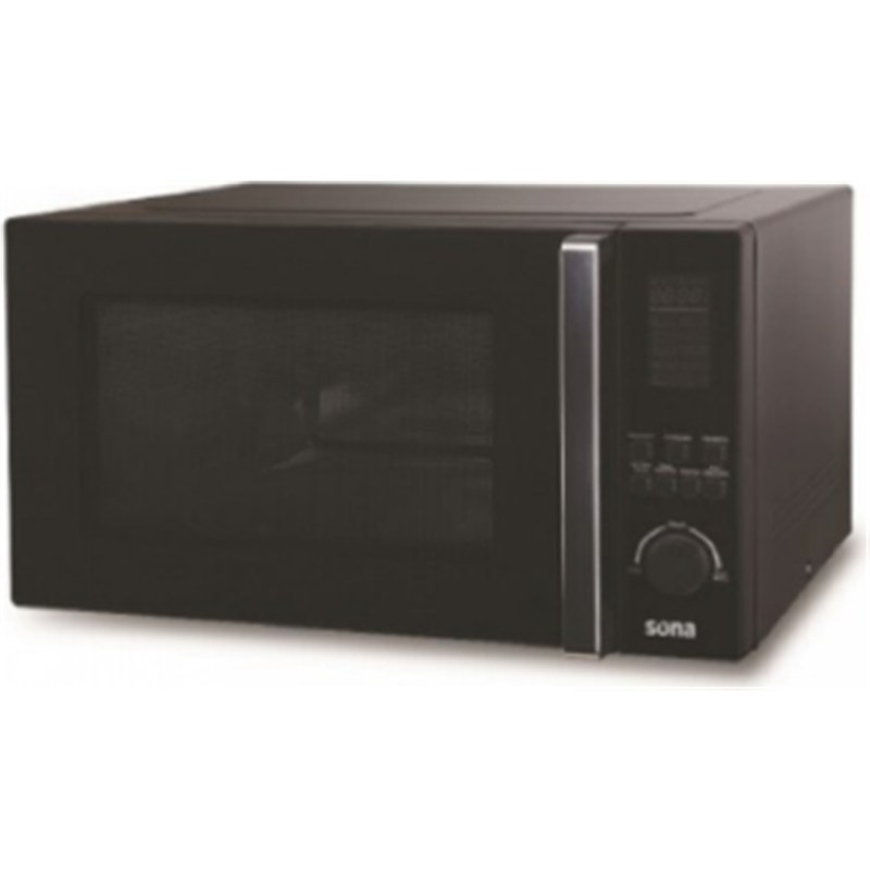 Sona EM45LBGH-JO 45L 1100W Microwave with 1400W Grill Black