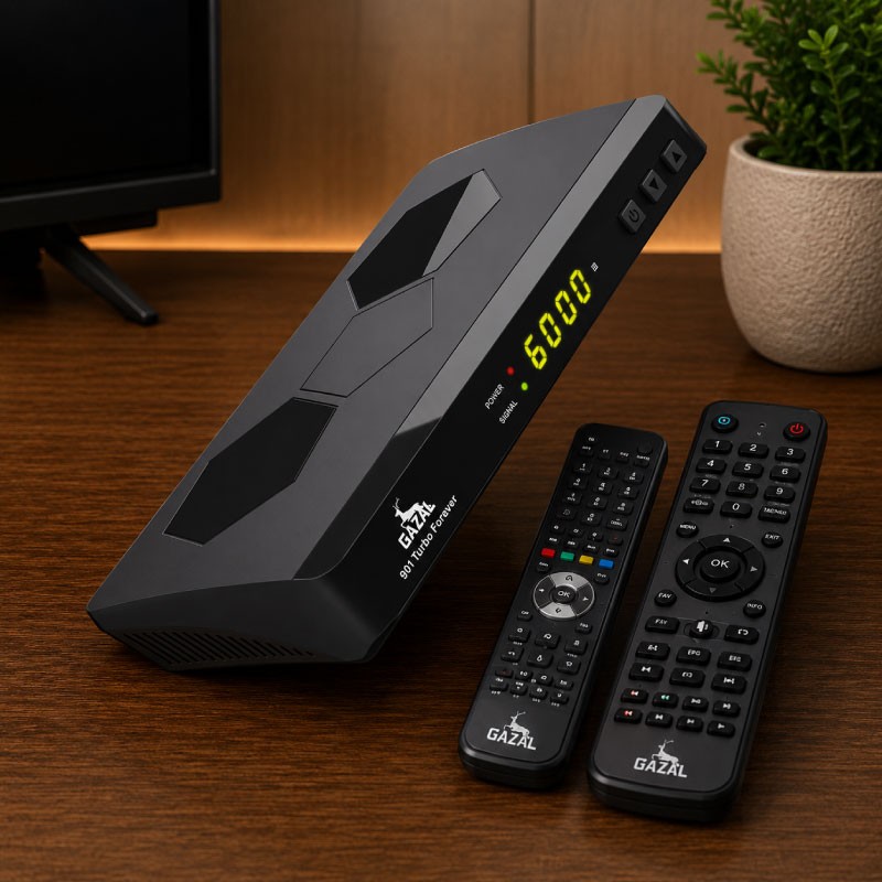 GHAZAL 901 TURBO FOREVER Full HD 1080P Receiver - Black