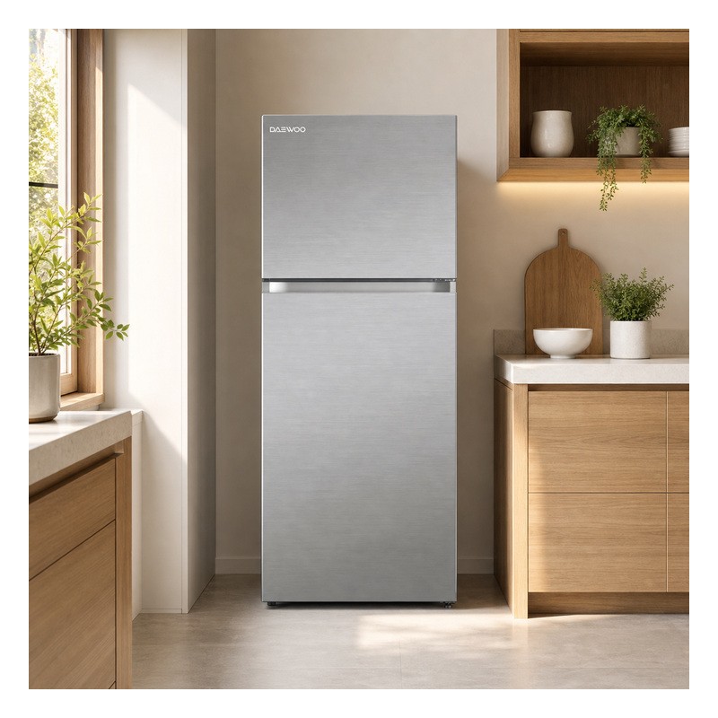 DAEWOO DE-TMF705 SS Top Freezer Refrigerator 580L No Frost - Stainless Steel