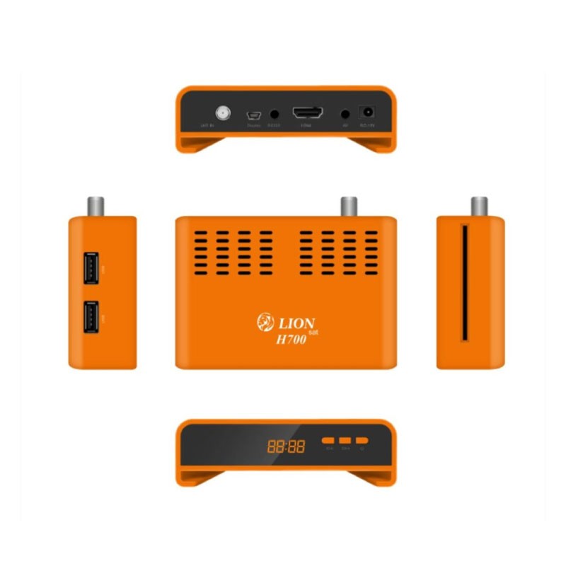 LION SAT H700 Full HD 1080P Receiver - Black