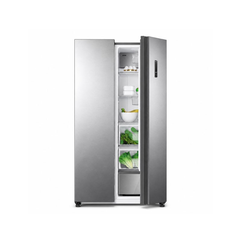 AUX-80I Side-by-Side Refrigerator 521L No Frost - Stainless Steel