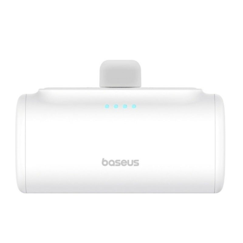 OS-Baseus Compact Fast Charging Power Bank Type-C Edition 5000mAh 20W Moon White