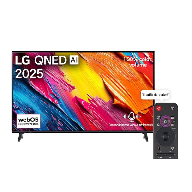 LG 55QNED70A6A 55-Inch QNED 4K Smart TV with webOS 25 and α7 AI Processor Gen8