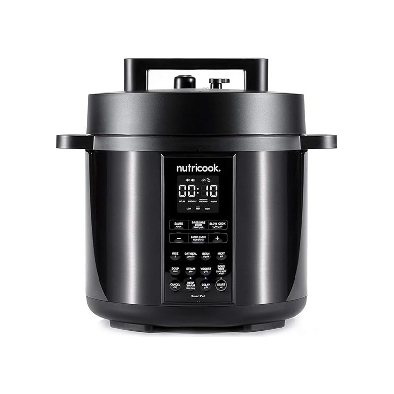 طنجرة ضغط كهربائية نوتري كوك Smart Pot 2 NC-SP208K سعة 8 لتر 1200 واط 12 برنامج