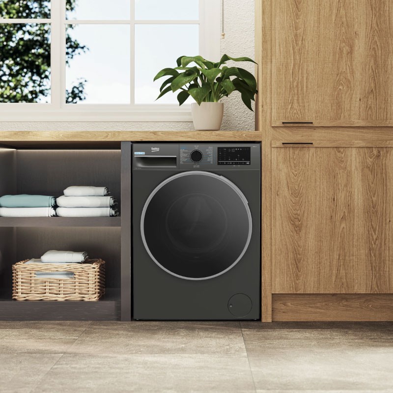 BEKO B3WFU51042ESMG Washing Machine 10KG 1400RPM - Graphite
