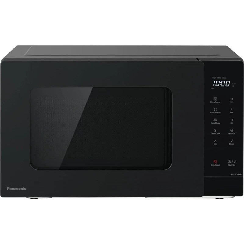 Panasonic NN-ST34NBKPQ 25L 900W Solo Microwave Black