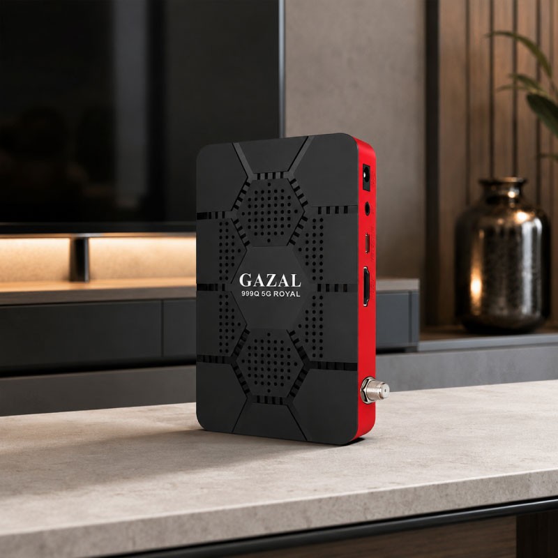 GHAZAL 999Q 5G ROYAL 4K Android Receiver - Black