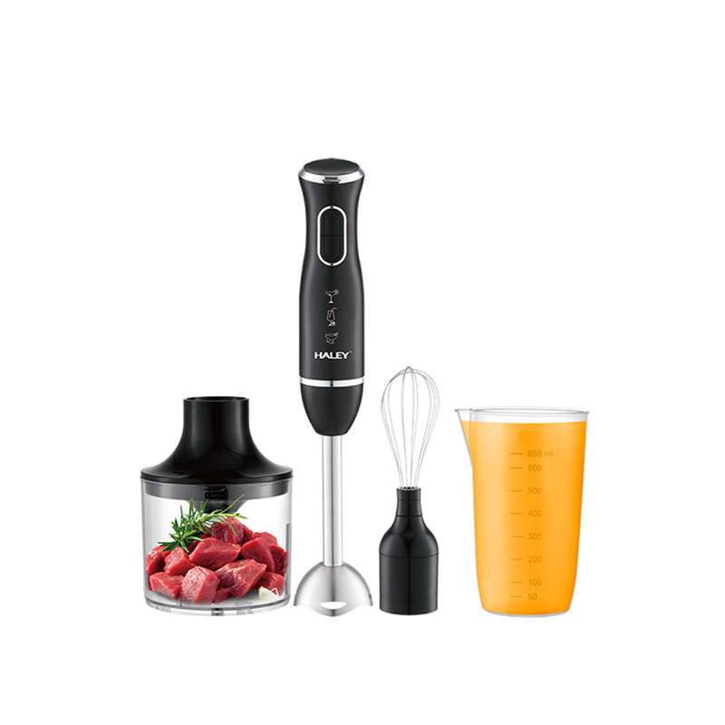 HALEY HY1135 1500W Hand Blender with Chopper, Whisk and 650ml Beaker