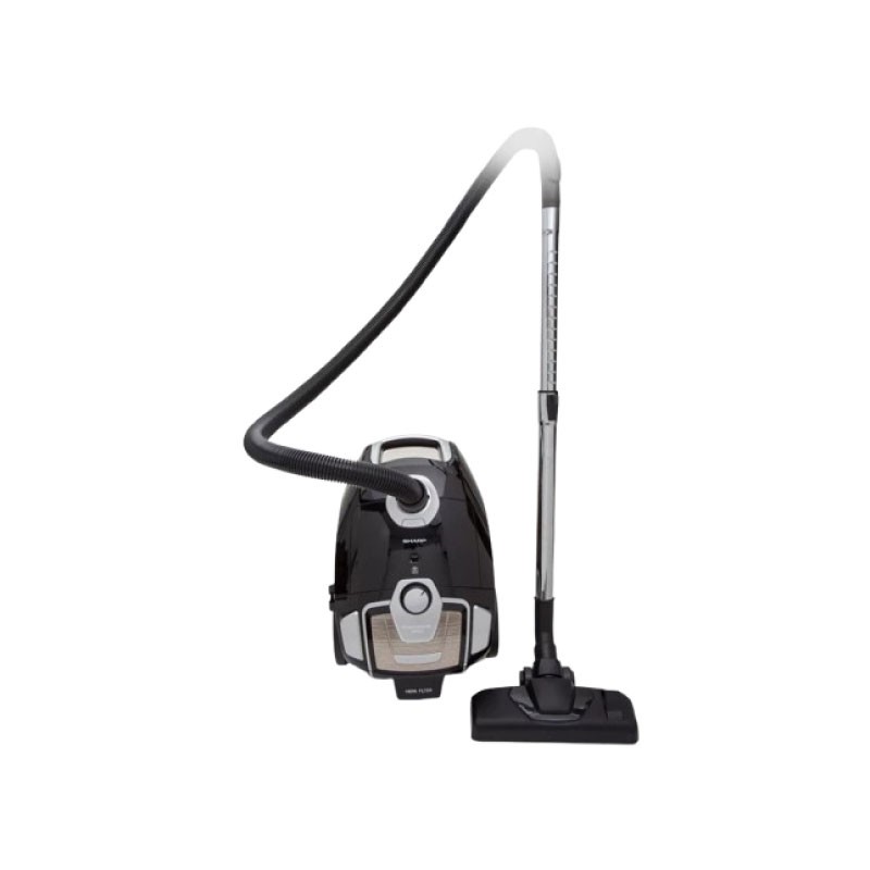 Sharp EC-BG1602C-BZ 1600W 2L Bagged Canister Vacuum Cleaner