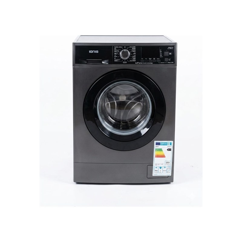 IGNIS IGW8JFIS 8kg 1200 RPM Front Load Washing Machine Silver