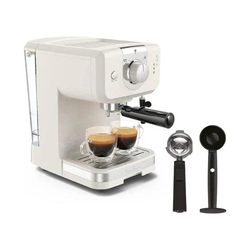 Moulinex Soleil XP330A10 15-Bar 1450W Espresso Machine Ivory