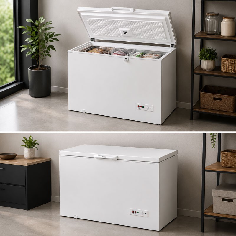 IGNIS CO470EG Chest Freezer 437L - White