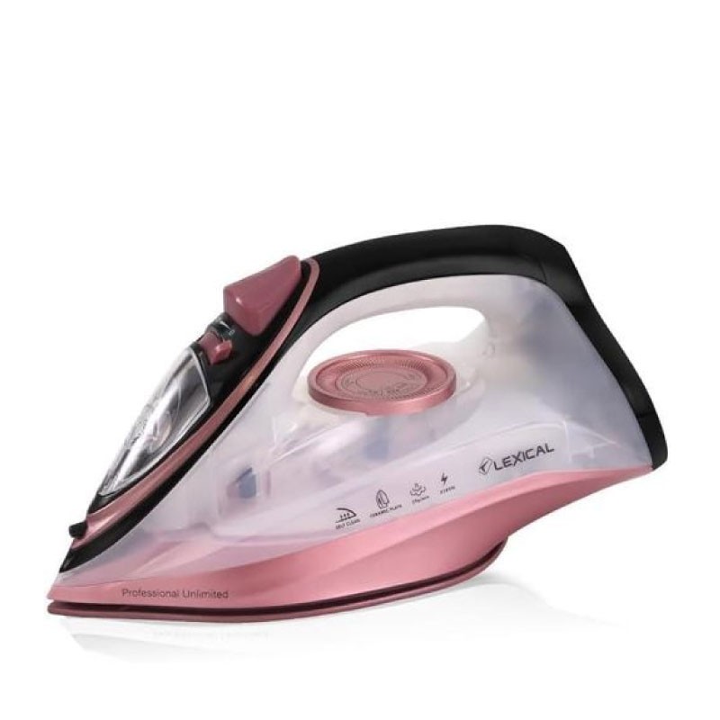 National Deluxe EL-3500 2300W Steam Iron with Ceramic Soleplate and Auto Shut-Off