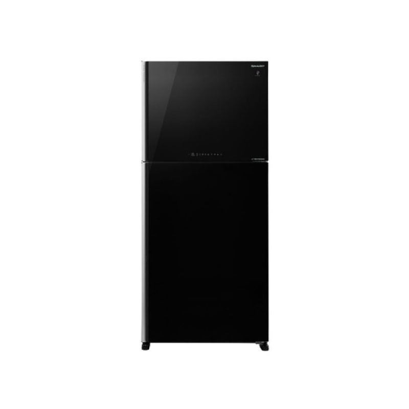 SHARP SJ-GT820S-MB1 Refrigerator 637L No Frost with J-Tech Inverter - Black Glass