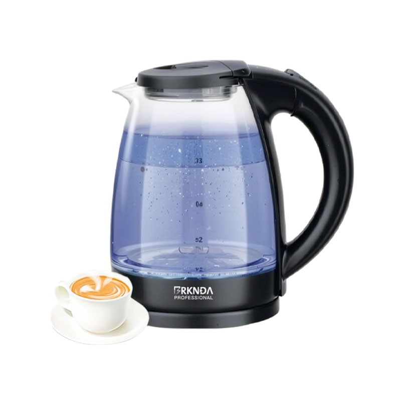 National Brknda CZ-515 1.7L 2000W Glass Electric Kettle