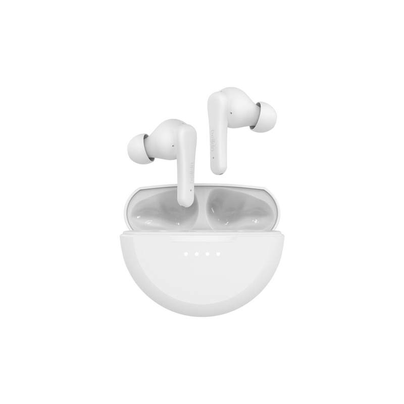 Belkin SoundForm Rhythm AUC012BTWH True Wireless Earbuds White