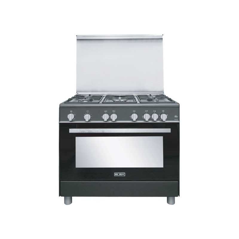 فرن البا 98BK888LC مقاس 90 سم لون أسود