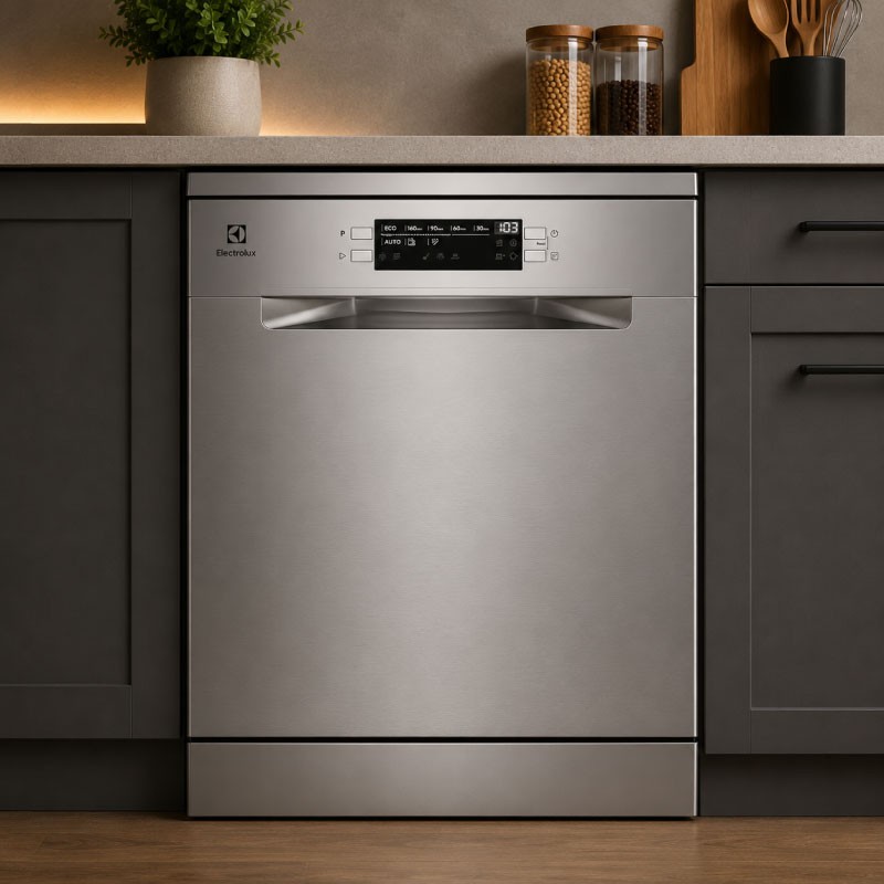 Electrolux ESM48311SX Dishwasher 14 Place Settings 8 Programs - Silver