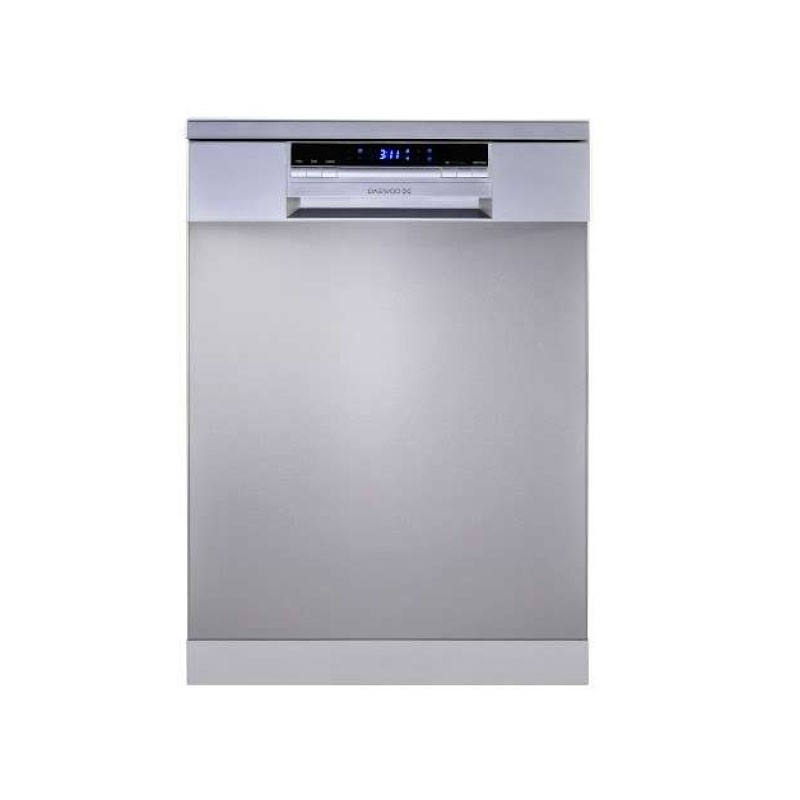 DAEWOO DE14/7635K Dishwasher 14 Place Settings 8 Programs - Silver