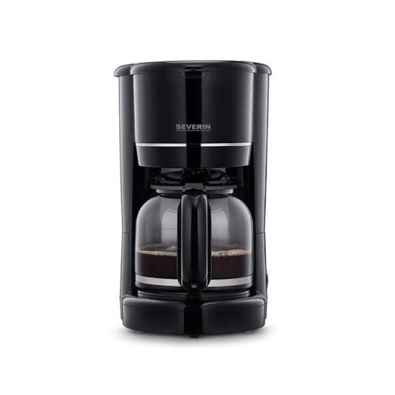 SEVERIN KA 4320 1.25L 900W 10-Cup Filter Coffee Maker Black