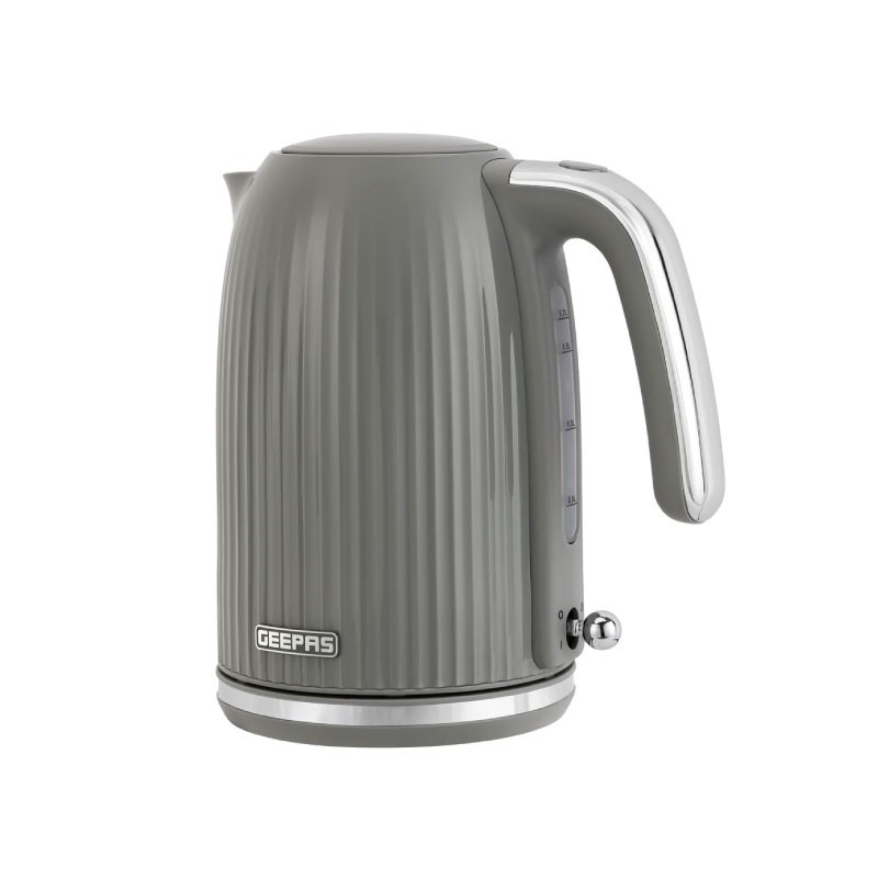 إبريق تسخين جيباس GK38068-BK سعة 1.7 لتر 3000 واط أسود
