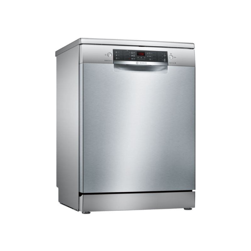 جلاية بوش SMS46JI10Q سعة 15 طقم طاقة A++ لون أسود