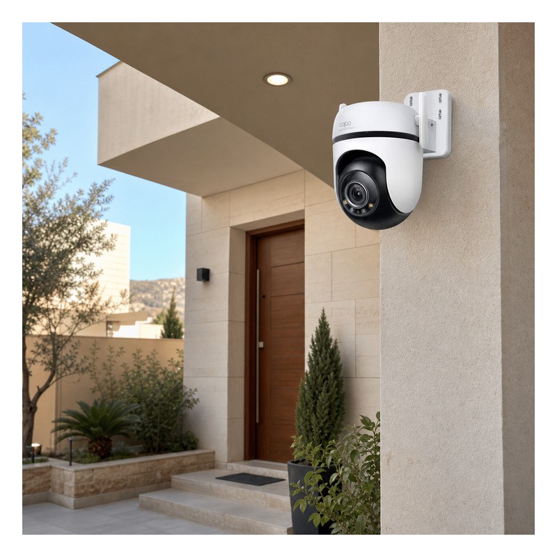 Tapo C520WS Outdoor Pan/Tilt Security Wi-Fi Camera with 2K QHD Resolution
