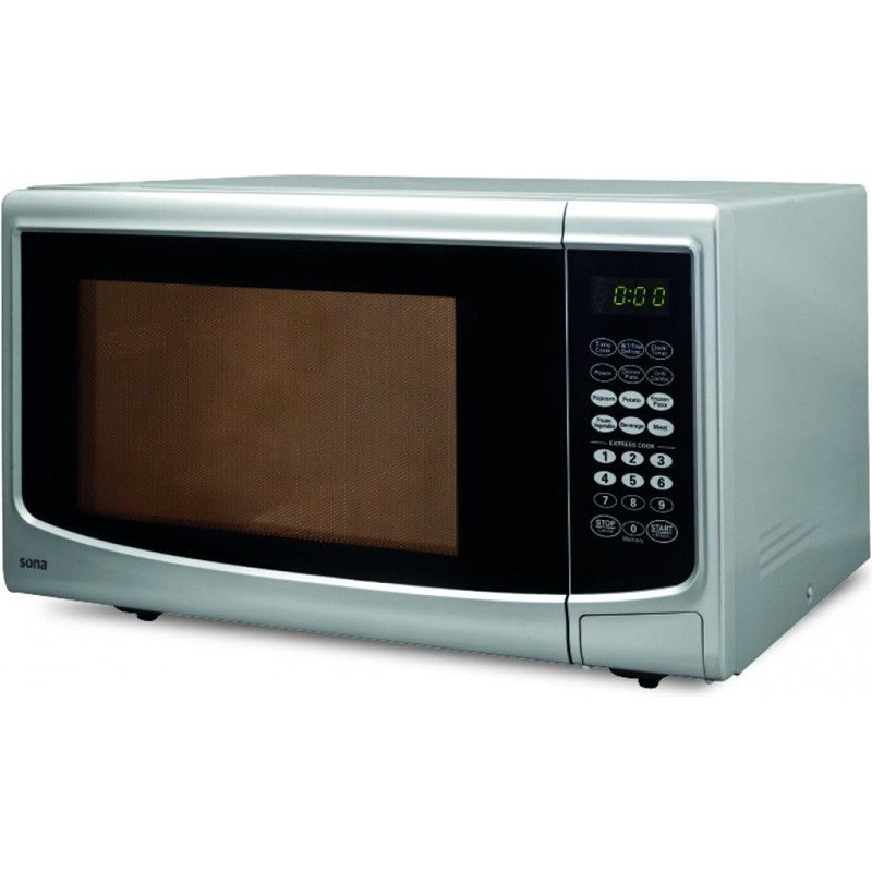 Sona EM45LSGK-JO 45L 1100W Grill Microwave Silver