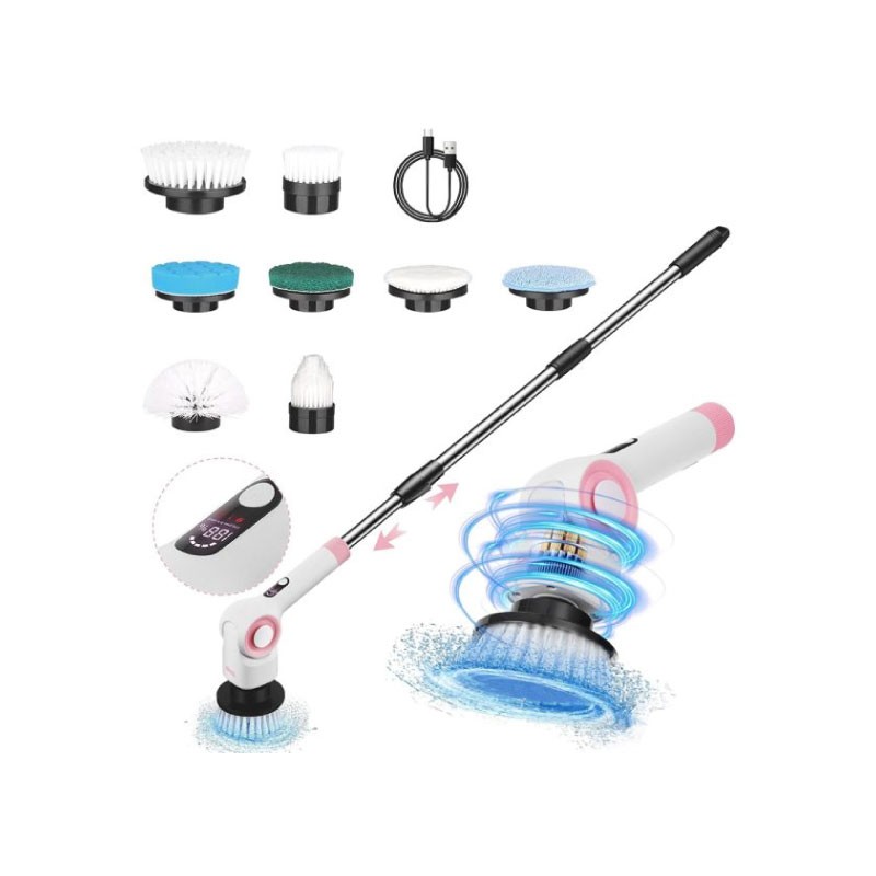 DSP KD2504 11-in-1 Cordless Electric Cleaning Brush 25W