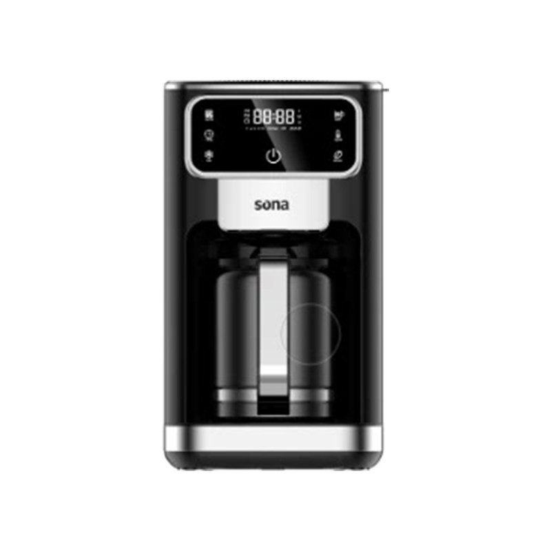 Sona SCM-9430 1.8L 1100W Drip Coffee Maker with Iced Coffee Mode Black