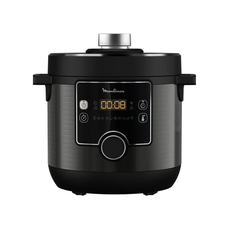 طنجرة ضغط كهربائية مولينكس Turbo Cuisine Maxi CE777827 سعة 7.6 لتر 1200 واط