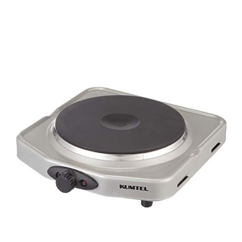 KUMTEL LX-7001 Single Electric Hot Plate 1500W - Black