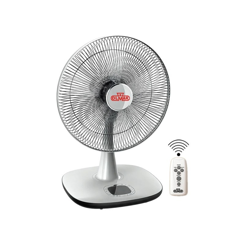 OLMAR FD-1606R Table Fan 16 Inch with Remote Control