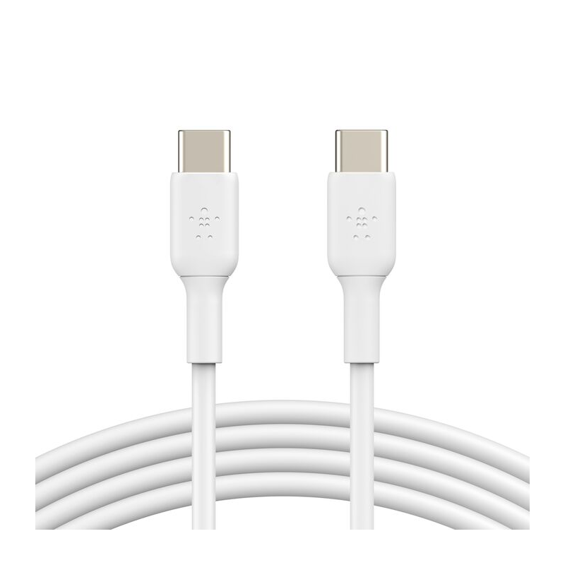 Belkin BoostCharge CAB003BT1MWH 60W USB-C to USB-C Cable 1m White