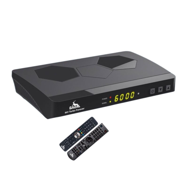GHAZAL 901 TURBO FOREVER Full HD 1080P Receiver - Black