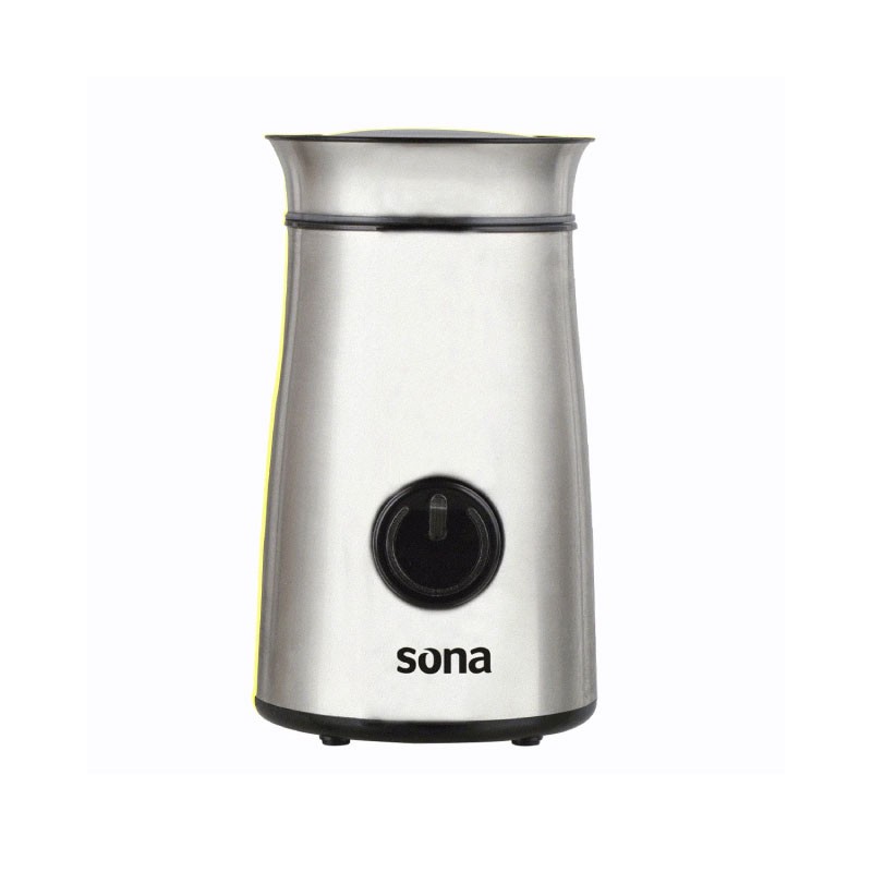 مطحنة قهوة سونا SCG-7415 سعة 50 جرام قوة 150 واط سلفر