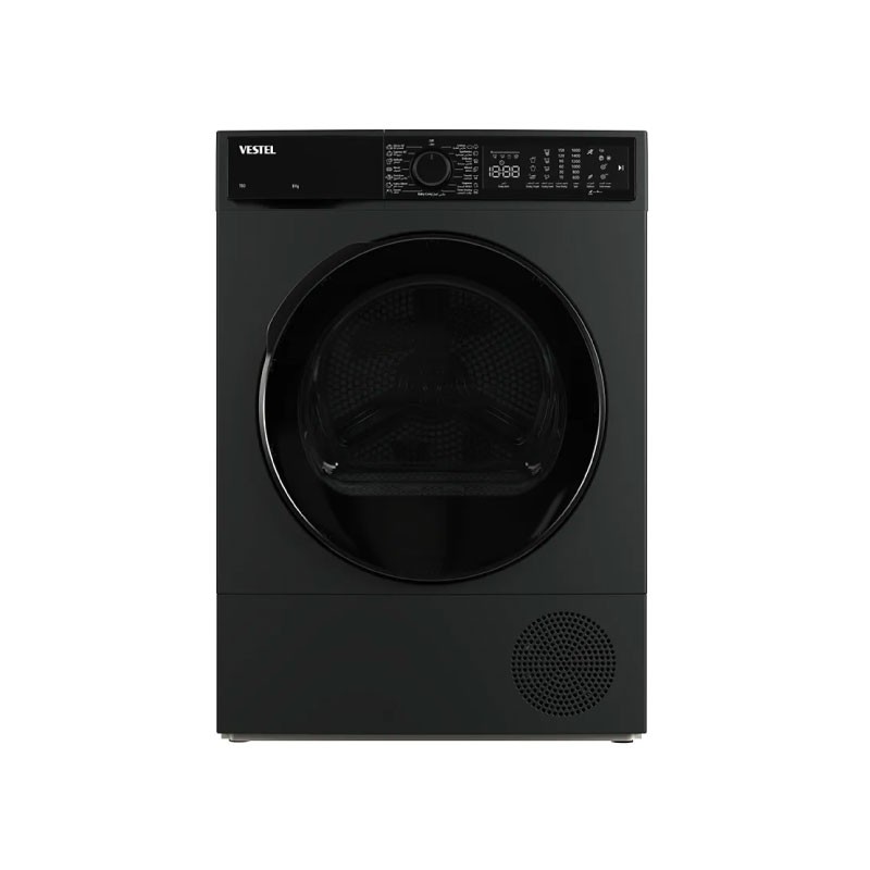 نشافة فيستل 8 كيلو سلفر غامق TDH8SGT3DX   A+++ HEAT PUMP