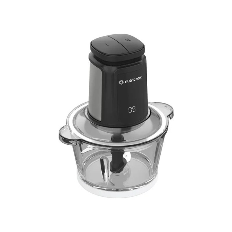 Nutricook NC-CH2000 Choppi XXL 500W 2+2L Dual Bowl Food Chopper Black