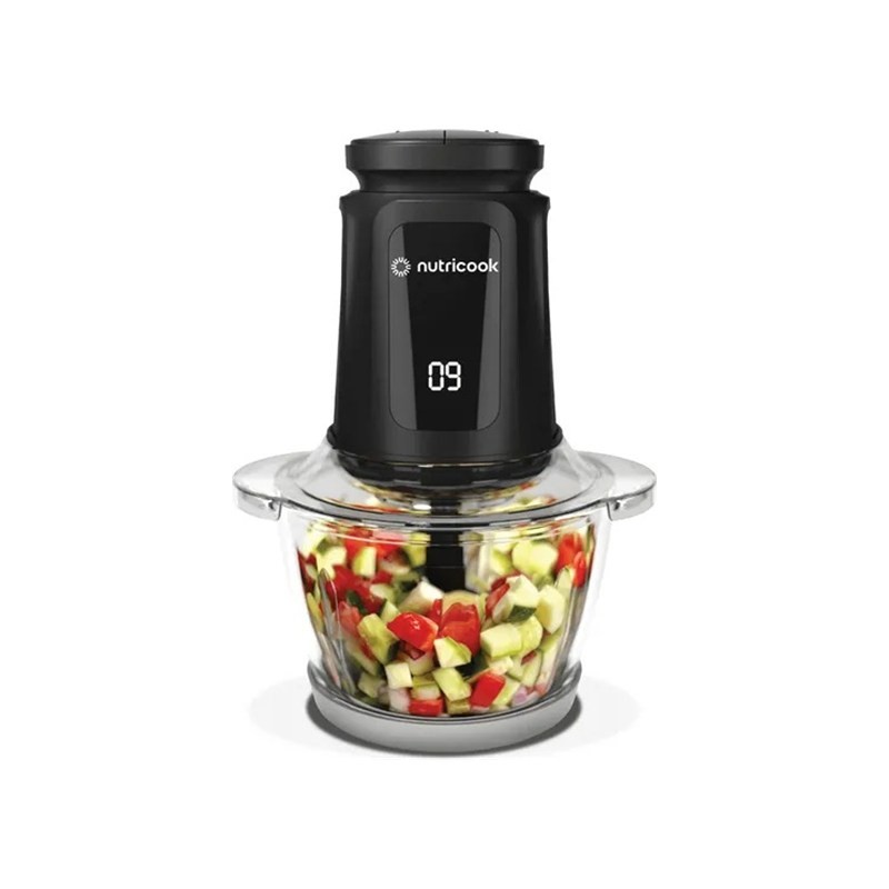 Nutricook NC-CH1200 Choppi XL 1.2L 500W 2-Speed Food Chopper Black