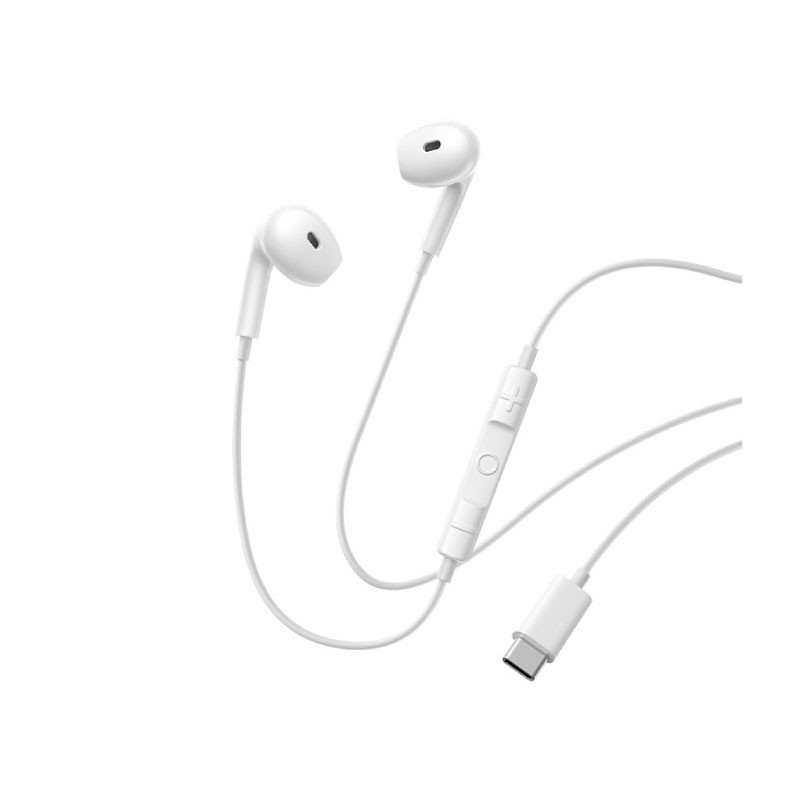 OS-Baseus Encok CZ19 Wired Earphones Moon White