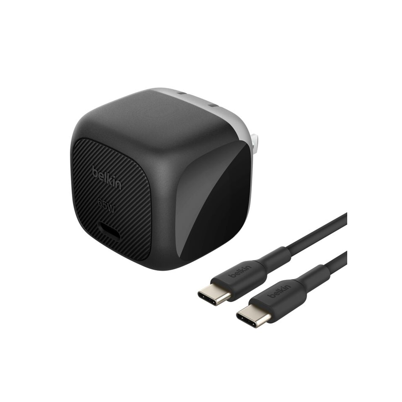 شاحن حائط بلكين BoostCharge WCA013KQBK USB-C بقدرة 45 واط أسود